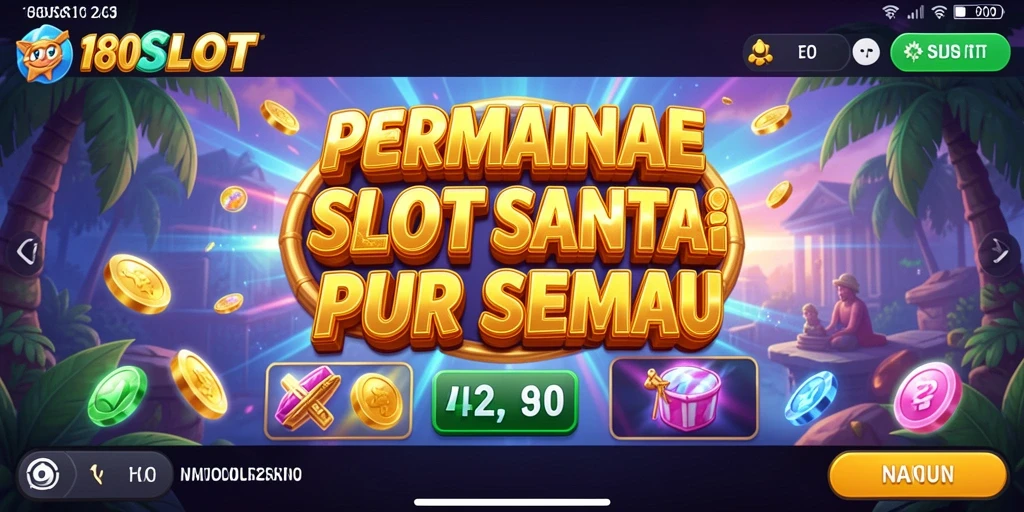 Tampilan permainan slot yang menawan dan interaktif.