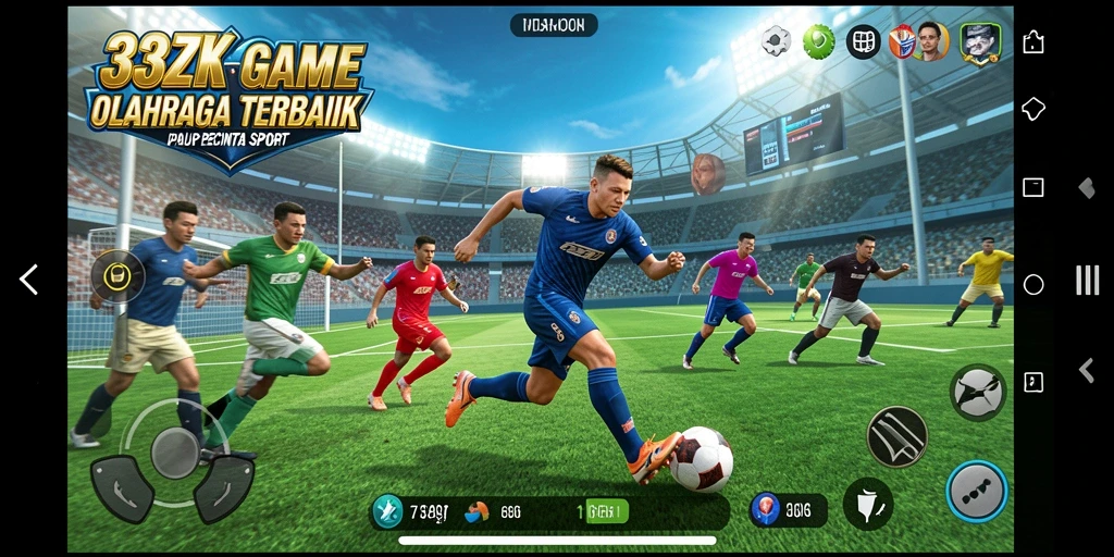 Tampilan gameplay yang mendebarkan dalam 33ZK.