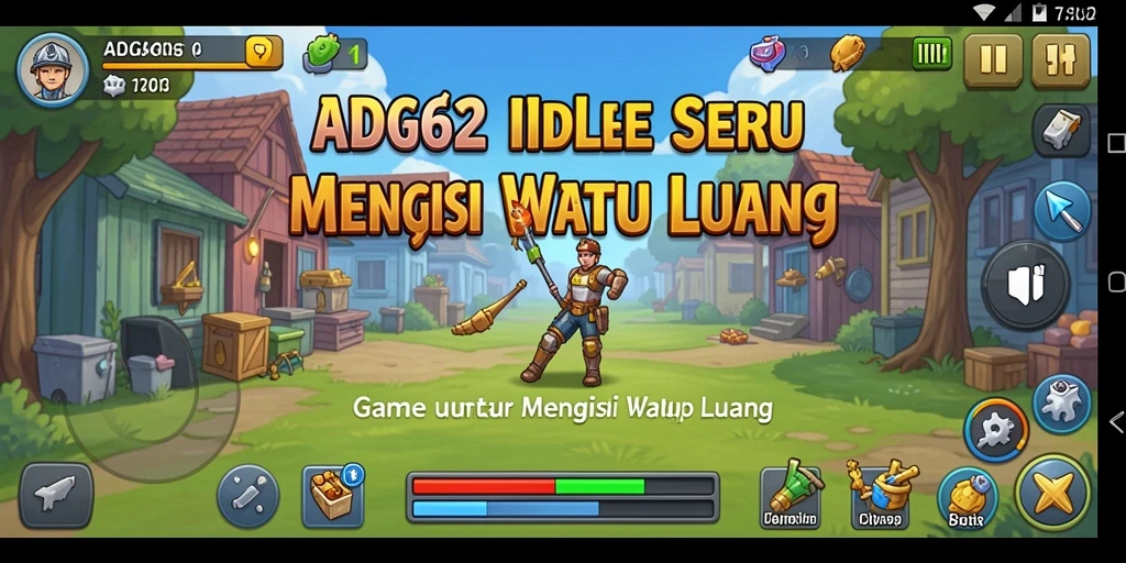 Tampilan gameplay seru dari ADG62 yang menarik dan interaktif.