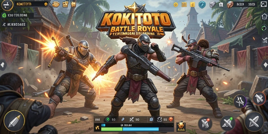 Gameplay seru dengan aksi tak terduga di KOKITOTO.