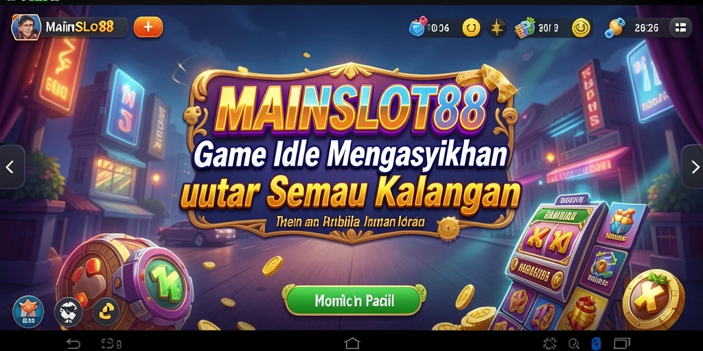 Tampilan gameplay menarik dari MAINSLOT88 dalam format Idle.