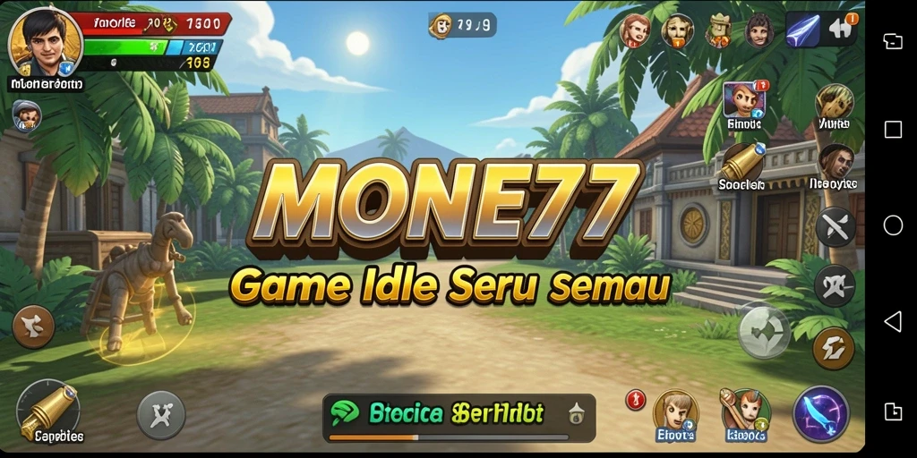 Tampilan menarik dari gameplay <strong>MONTE77</strong> yang penuh dengan aktivitas Idle.