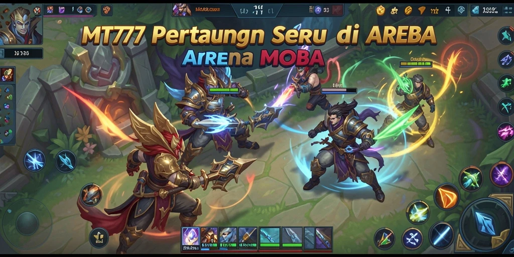 Tangkapan layar gameplay <strong>MT777</strong> yang menunjukkan aksi tim yang mendebarkan.