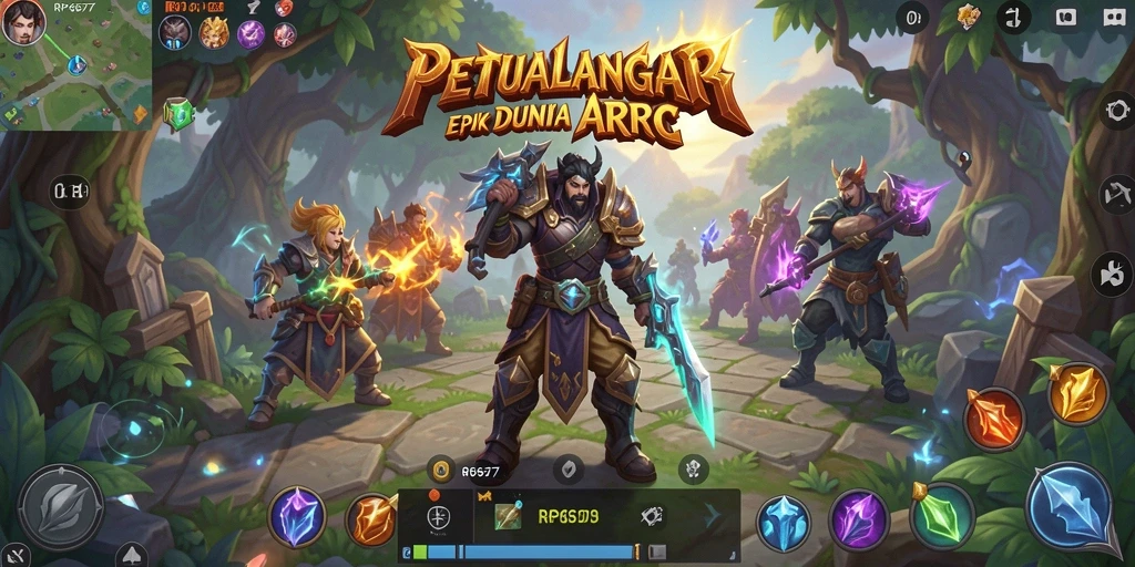 Gameplay menarik dengan karakter dan pertempuran yang dinamis.