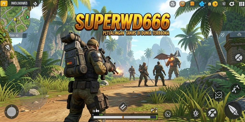 Gameplay bebas di dunia terbuka SUPERWD666 yang menakjubkan.